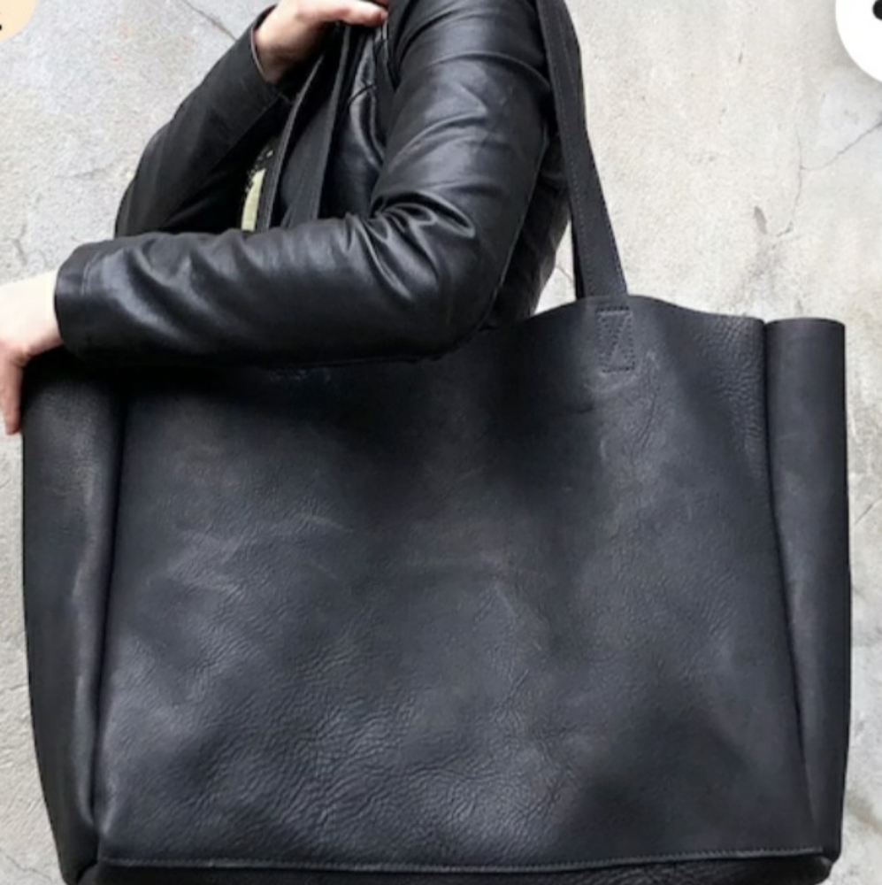 Urban Artisan XL minimalist leather tote
